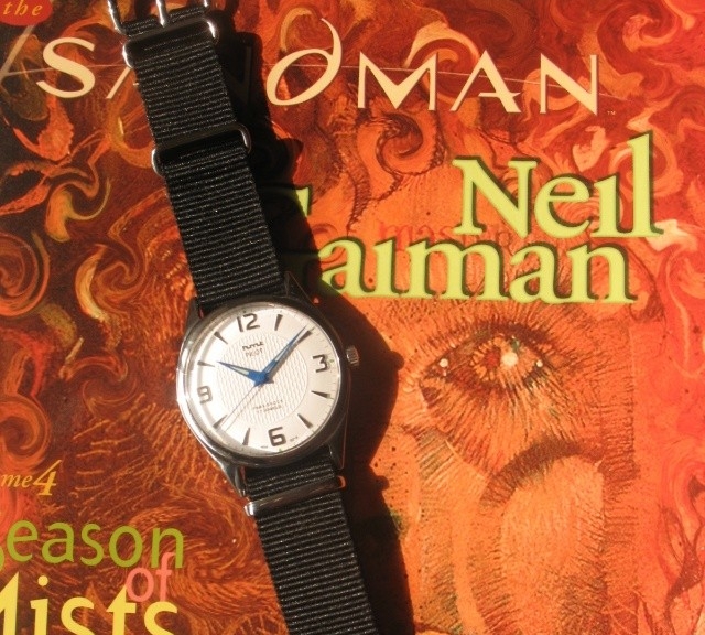 Classic watch on a NATO strap from #cheapestnatostraps.com #natostrap #natoband #instawatch #watchesofinstagram