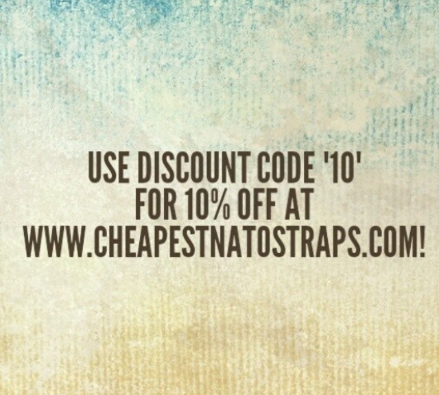 Use discount code "10" for 10% off at www.cheapestnatostraps.com Gratis frakt inom Sverige! #natostrap #natoband #watchband #watchesofinstagram #instawatch #watchstrap #klocksnack #watchuseek