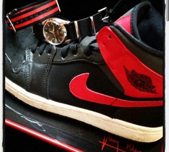 @herveborne's Rolex with NATO straps from #cheapestnatostraps.com #rolex #natostrap #natoband #nike #instawatch #watchuseek #klocksnack