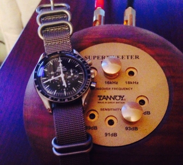 Omega Speedmaster on a khaki Zulu strap from #cheapestnatostraps.com #omegaspeedmaster #omega #speedmaster #zulustrap #natostrap #natoband #klocksnack #watchuseek