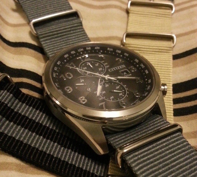 Citizen H800 with NATO straps from #cheapestnatostraps.com #citizen #natostrap #natoband #klocksnack #watchuseek #watchband #watchstrap