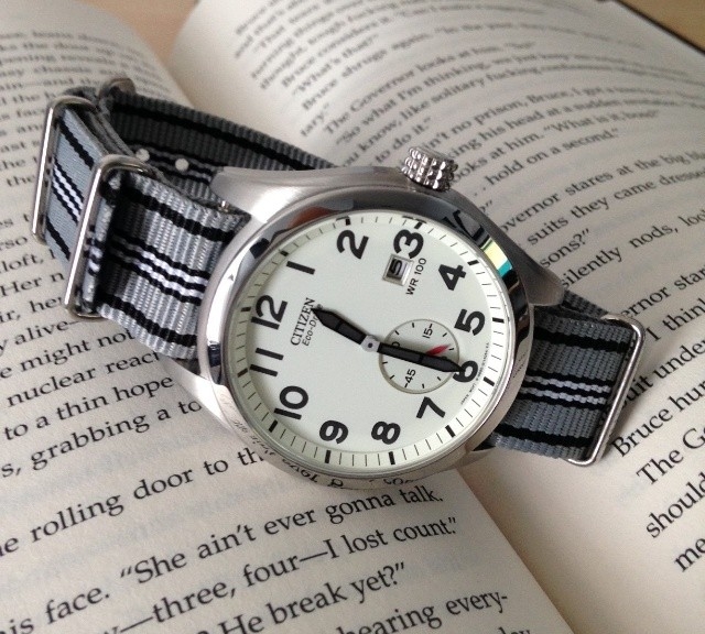 Citizen on a NATO strap from #cheapestnatostraps.com #citizen #natostrap #natoband